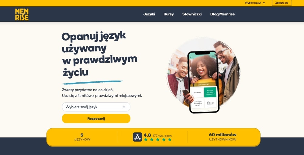 Moje opinie o Memrise. Po wypróbowaniu już wiem, co ta apka ma do zaoferowania i Wam to przekażę.